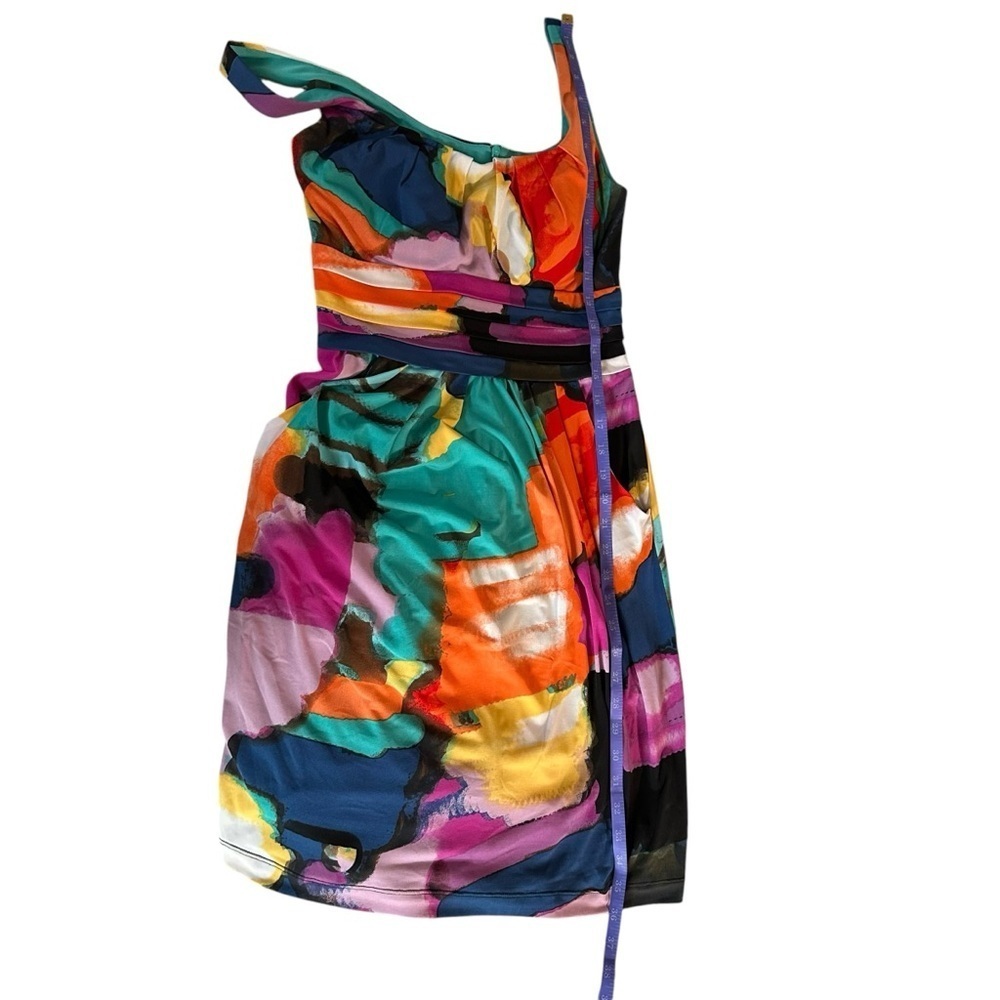 Bisou Bisou Blue Orange Midi Sundress - Picture 5 of 6